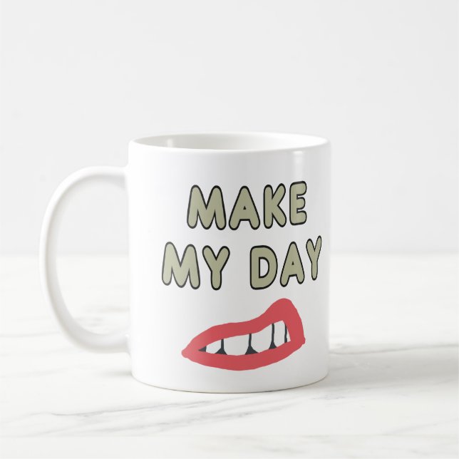 Caneca De Café Faça Meu Dia (Esquerda)