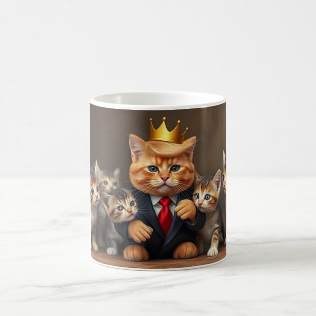 Caneca De Café Faça o Excelente da Cat de novo (Centro)