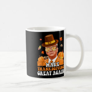 Caneca De Café Faça o Excelente de Ação de Graças de novo outono 