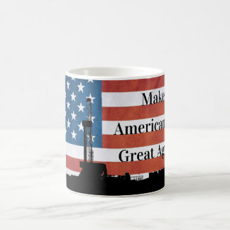 Caneca De Café Faça o Excelente de petróleo americano novamente