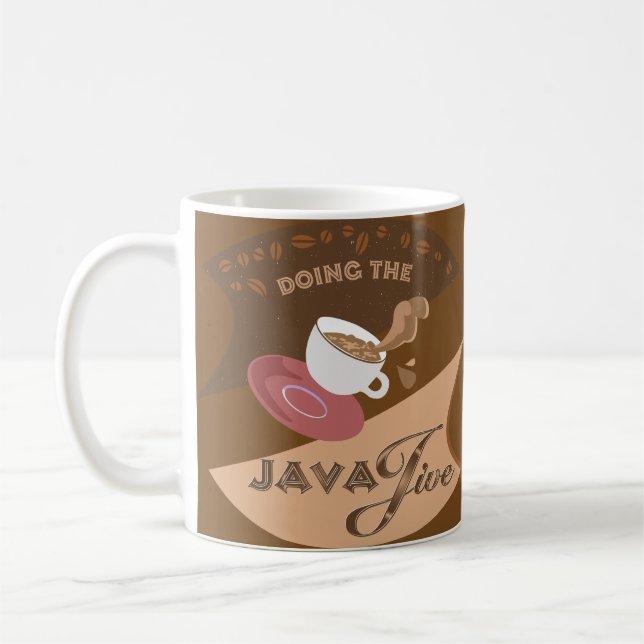 Caneca De Café Faça o Java Jive (Esquerda)