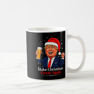 Caneca De Café Faça o Natal Grande Novamente Divertido Xmas Papai