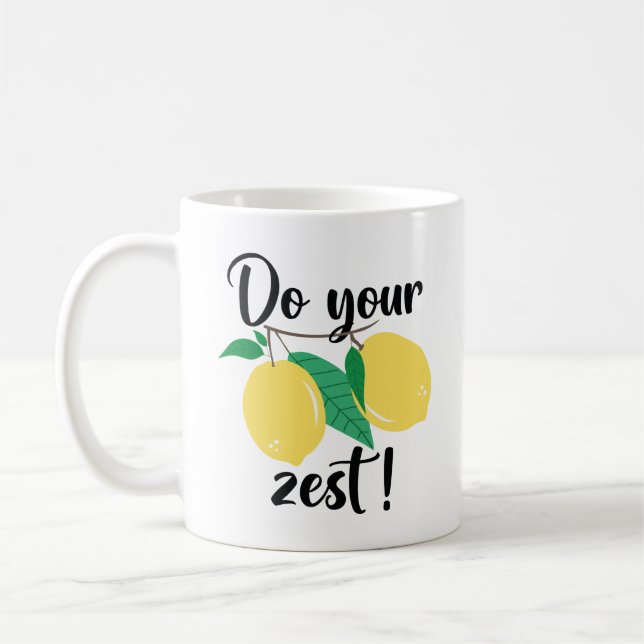 Caneca De Café Faça o seu melhor (Esquerda)