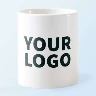 Caneca De Café Faça o Upload do Seu Logotipo 