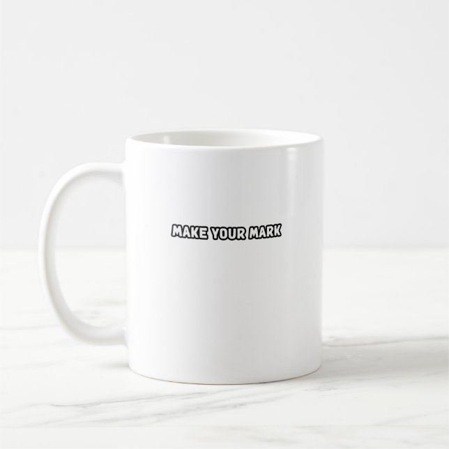 Caneca De Café Faça sua contribuição de impacto herdado (Esquerda)