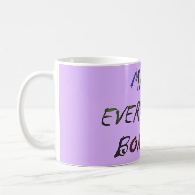 Caneca De Café Faça Tudo Louco (Esquerda)