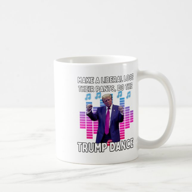 Caneca De Café Faça Um Perder Liberal As Calças Dançarem (Direita)