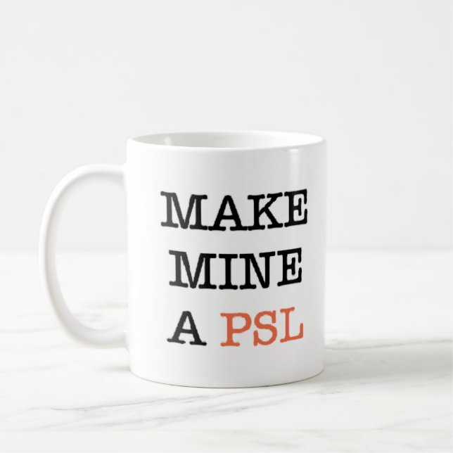 Caneca De Café faça um psl para mim (Esquerda)
