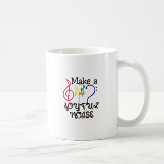 Caneca De Café Faça um ruído alegre