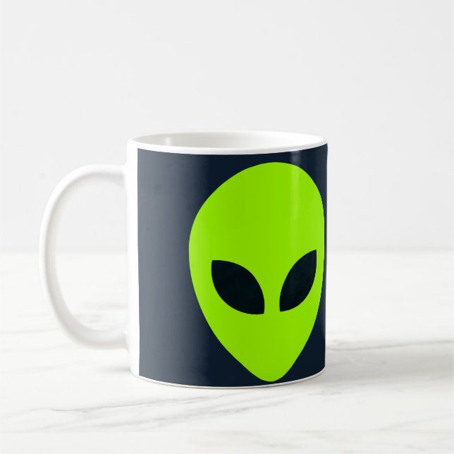 CANECA DE CAFÉ FACE ALIENÍGENA (Esquerda)