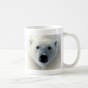 Caneca De Café Face do Urso Polar