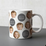 Caneca De Café Face Personalizada De Duas Fotografias | Eu Te Amo<br><div class="desc">Mostre ao vovô o quanto ele significa para você com esta caneca personalizada de duas fotos! Apresentando texto e espaço "Eu te amo vovô" para duas fotos queridas, é o presente perfeito para o Dia do Pai, aniversários, ou apenas porque. Quer ele goste de café, chá ou cacau quente, esta...</div>