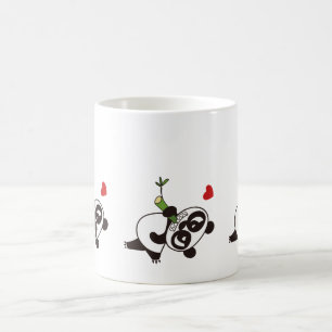 Caneca De Café Face Zangada Panda 39