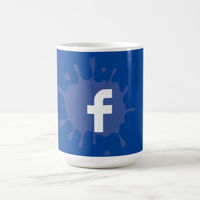 Caneca De Café Facebook Mug de alta qualidade (Centro)