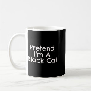 Caneca De Café Fácil Fantasia de Gato Preto Festa de Halloween Rá