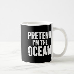 Caneca De Café Fácil Fantasia de Halloween Preguiçosa Finja que S