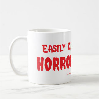 Caneca De Café Facilmente Distraído Por Filmes De Terror Filme Sl