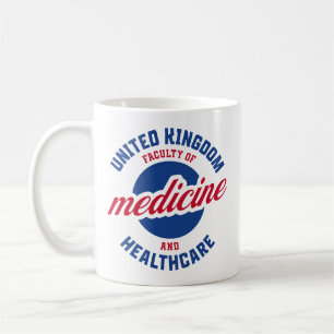 Caneca De Café Faculdade de Medicina e Cuidados de Saúde do Reino