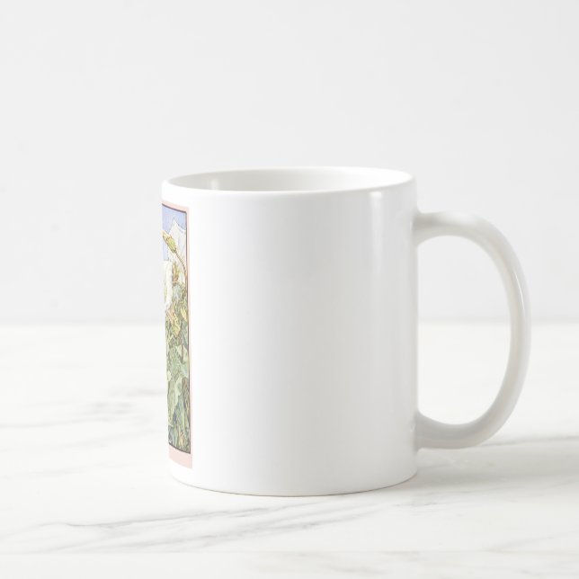 Caneca De Café Fada Branca de Enxereca (Direita)
