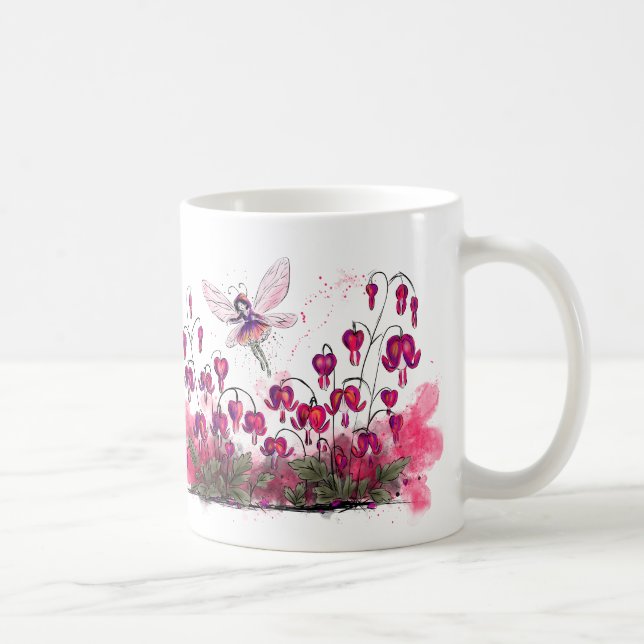 Caneca De Café Fada Cardíaca Sangrenta (Direita)