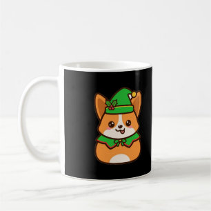 Caneca De Café Fada Corgi Natalino Fofo