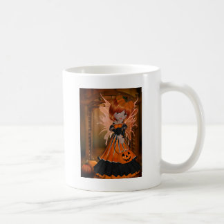 Caneca De Café Fada da abóbora do Dia das Bruxas