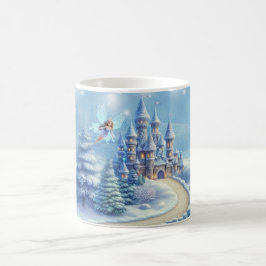 Caneca De Café Fada de inverno | Feriado