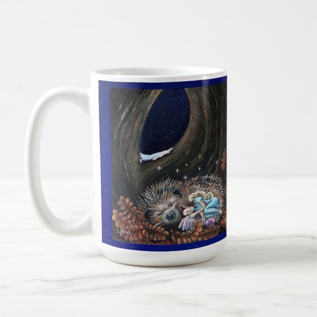 Caneca De Café Fada de inverno Guardiã dos Sonhos (Esquerda)