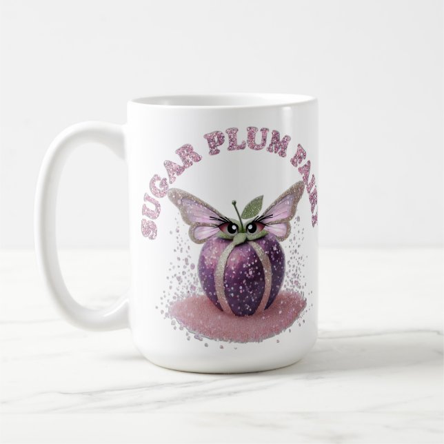 Caneca De Café Fada De Pluma De Açúcar (Esquerda)