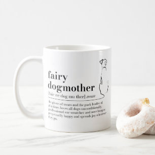 Caneca De Café Fada-Mãe-Mug, Presentes De Mãe-Cão