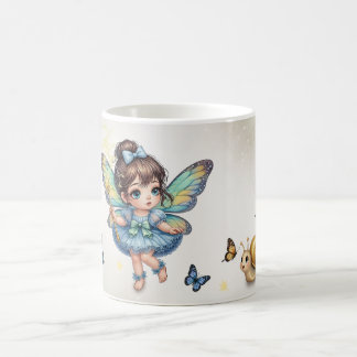 Caneca De Café Fada pequena adorável