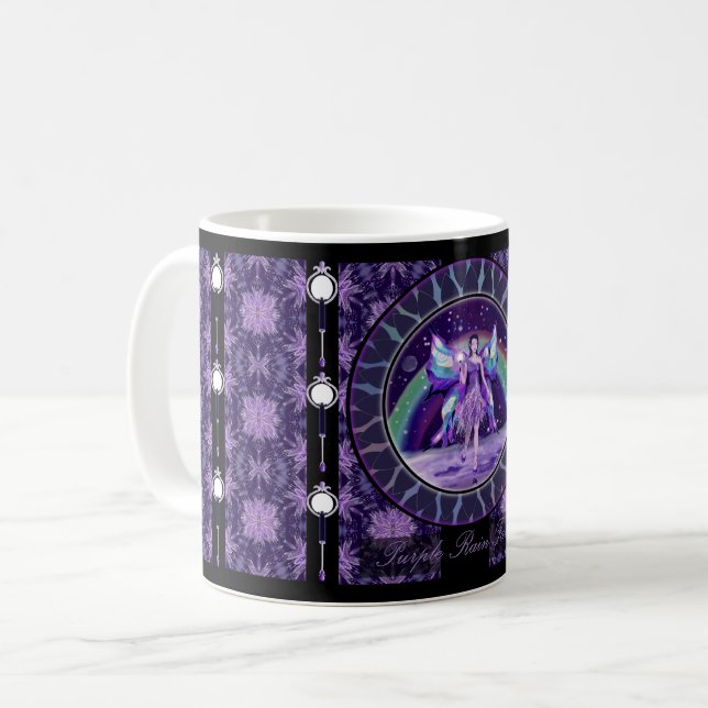 Caneca De Café Fada Rain Puro (Frente Esquerda)