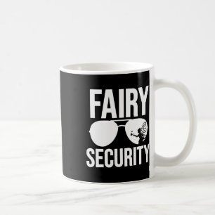 Caneca De Café Fada Segurança Familiar de Aniversário Fada Hallow