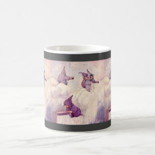 Caneca De Café Fadas da Chuva Fazendo Chuva