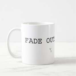 Caneca De Café FADE OUT do Screenwriter