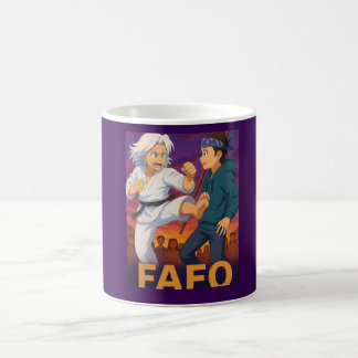 Caneca De Café FAFO – Experience Wins Every Time