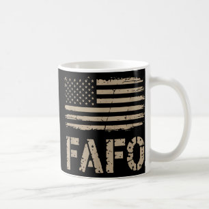 Caneca De Café Fafo Flag