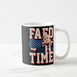 Caneca De Café Fafo Trump Flag Engraçado