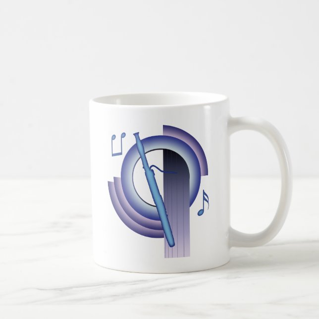 Caneca De Café Fagote Deco2 (Direita)
