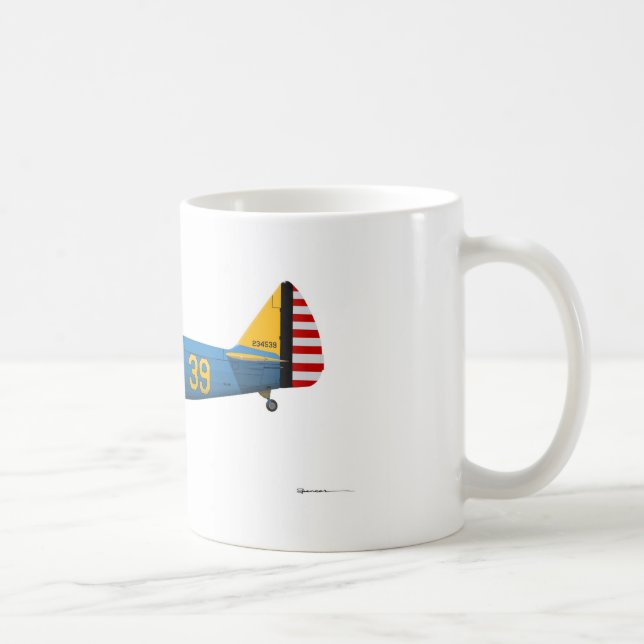 Caneca De Café Fairchild PT-19B Cornell (Direita)
