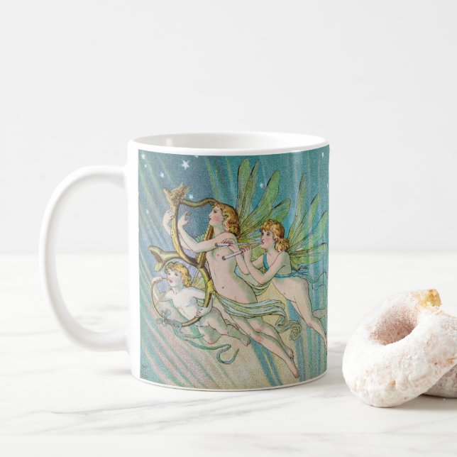 Caneca De Café “ Fairies ” , E. Gertrude Thomson (Com Donut)