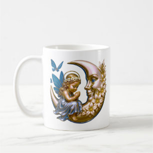 Caneca De Café Fairy Moon Dream