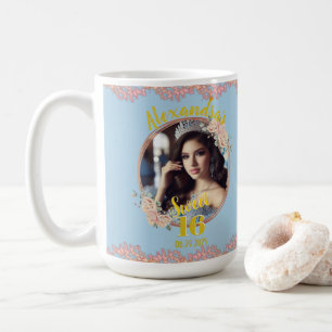Caneca De Café Fairytale Princess Glitter Sweet dezesseis
