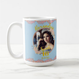 Caneca De Café Fairytale Princess Glitter Sweet dezesseis
