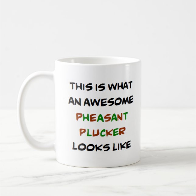 Caneca De Café faisão, incrível (Esquerda)