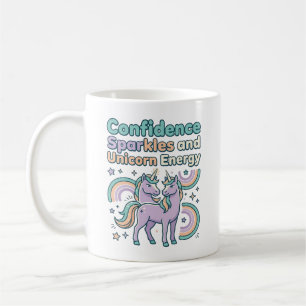 Caneca De Café Faísca de Confiança de Unicórnio e Camiseta de Ene