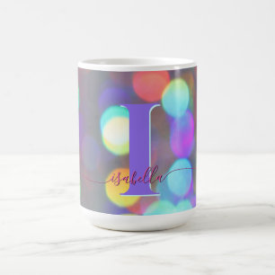 Caneca De Café Faíscas Multicolores