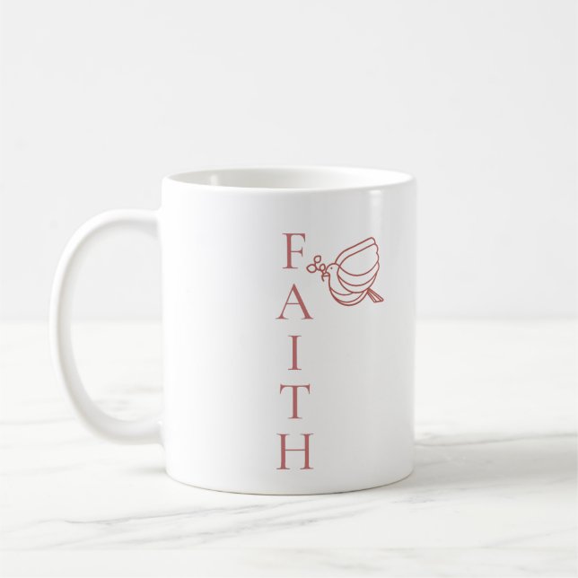 Caneca De Café Faith (Esquerda)