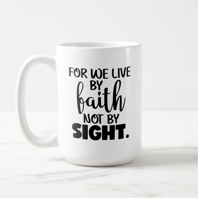Caneca De Café Faith Coffee Mug (Esquerda)