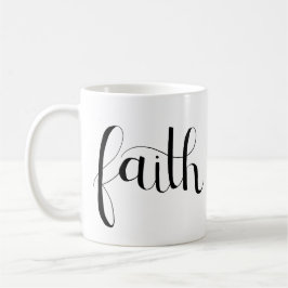 Caneca De Café Faith Coffee Mug